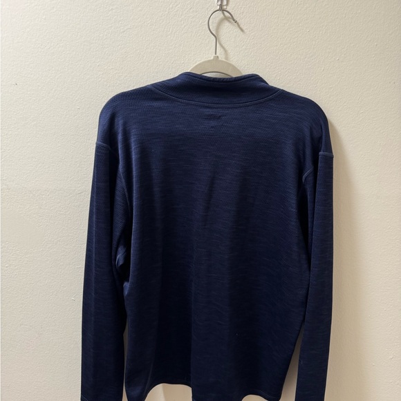 REI Men's Navy Zip-Up Sweater - Picture 5 of 7